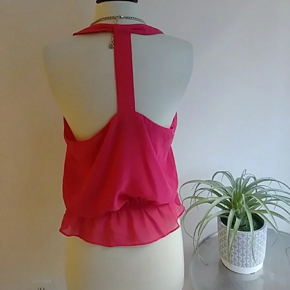 F21/Rory Beca top t-strap back medium [0043] - Picture 4 of 8